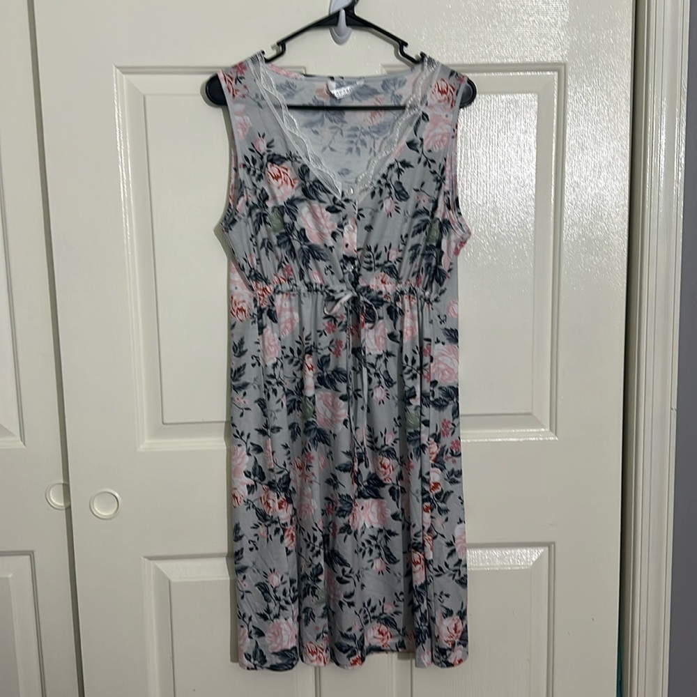 Ekouaer women’s loungewear‎ size L floral print. Never worn